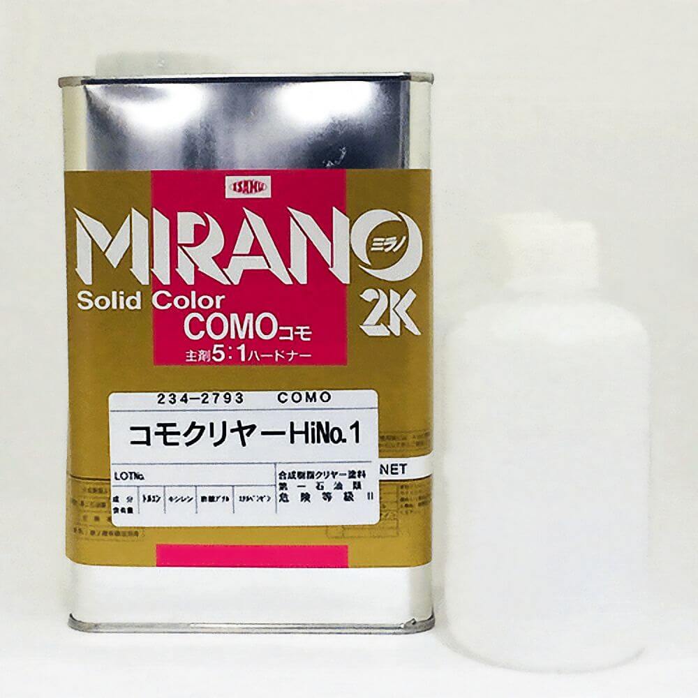 コモクリヤーHi No.1 0.9Lセット コモクリヤーHi No.1 0.9Lセット
