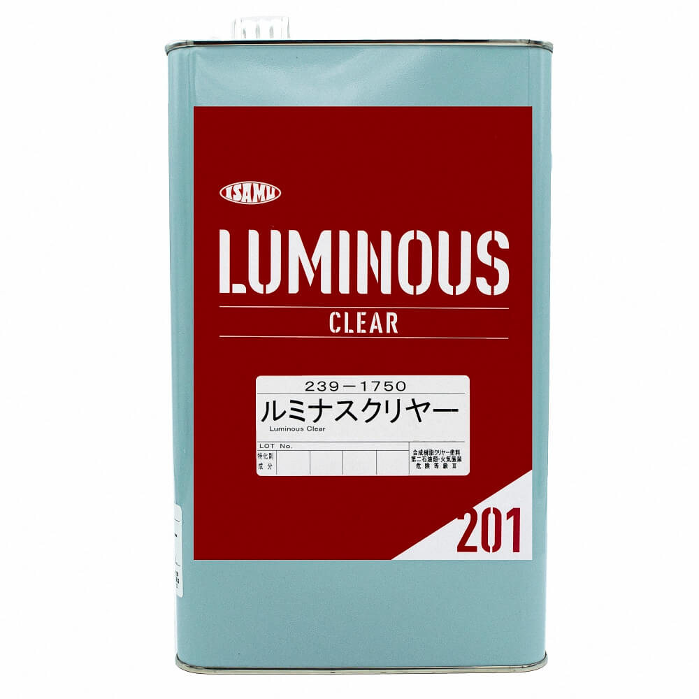 (対象画像) イサム塗料 ルミナスクリヤー 3.5L(小分品)