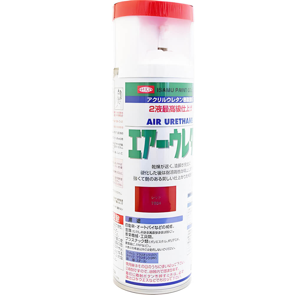 (対象画像) イサム　エアーウレタン　レッド　315mL