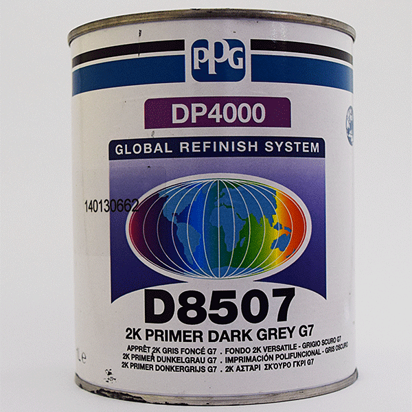 (対象画像) PPG D8507カラーサフェーサー ダークグレー 1L