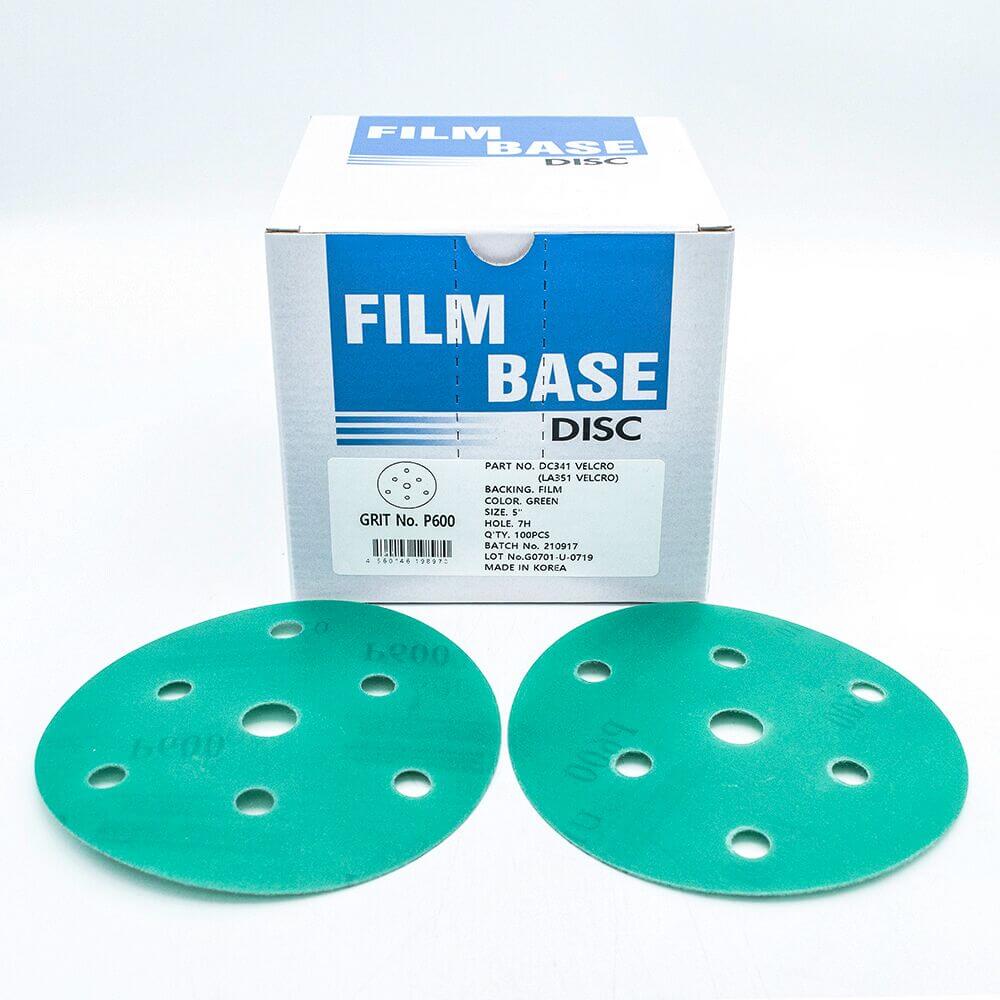 (対象画像) FILM BASE DISC 125φ　マジック式　穴有　100枚