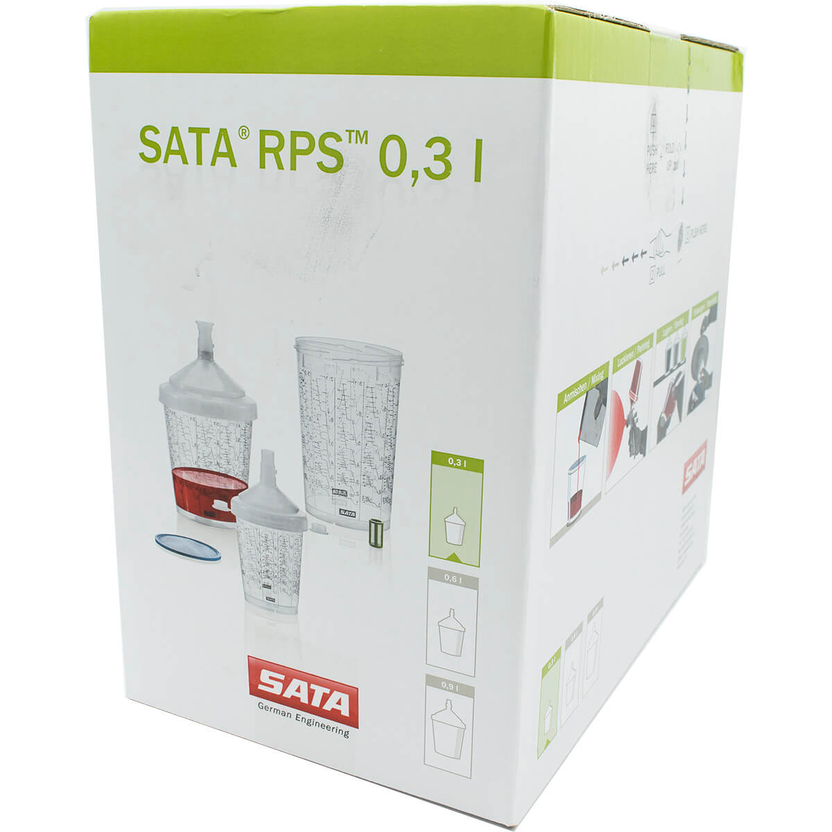 (対象画像) SATA RPS カップ1010389 125μm (0.3L) 40個入